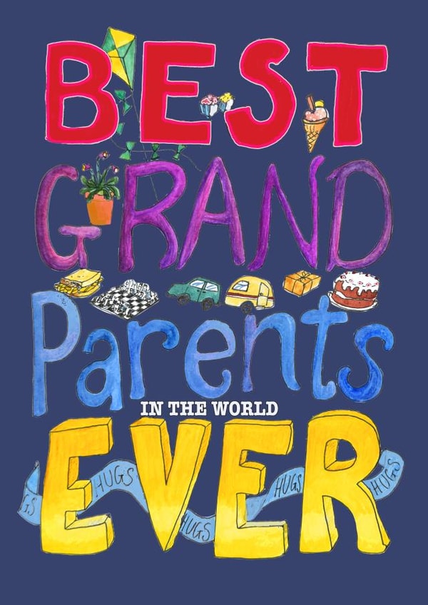 grandparent best Card 6861 created by Nancy Horton