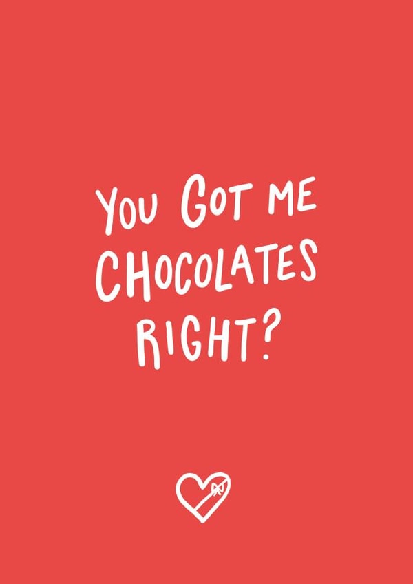 chocolate right Valentines Day Card 45311 created by Emily Johnson
