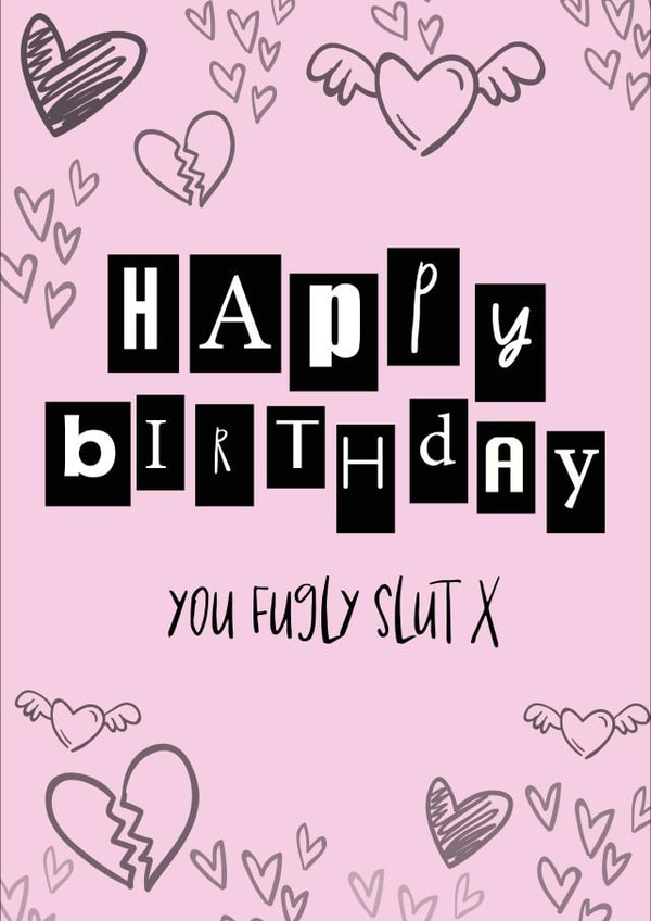 burn book Birthday Card 20414 created by Plain Jane's