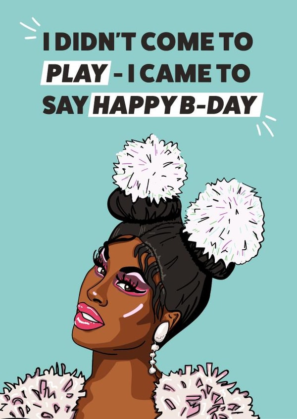 play came Birthday Card 16321 created by YOB & YAG