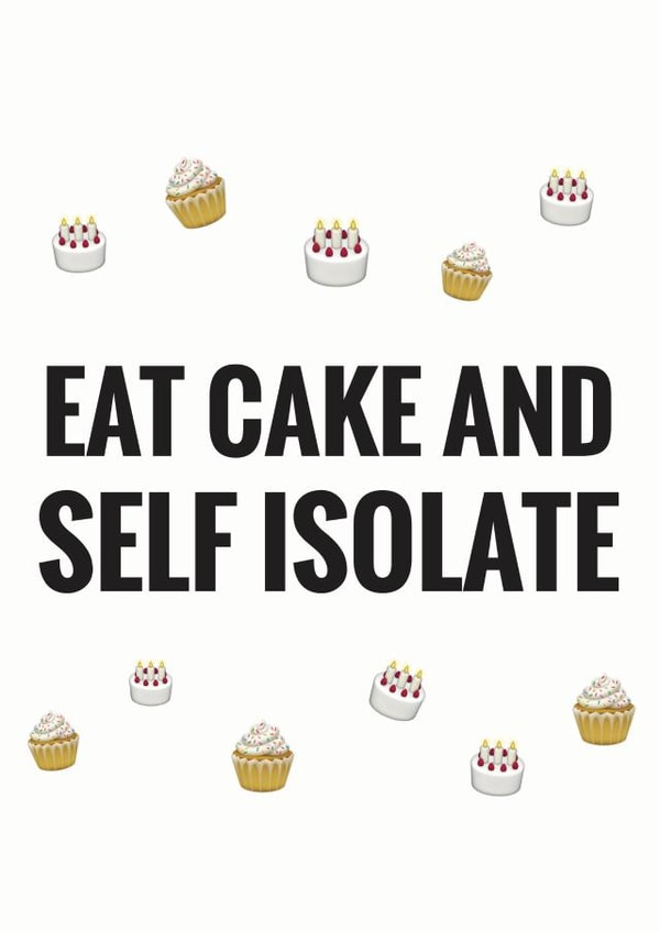 Eat Cake Cake Card 45354 created by Die Card