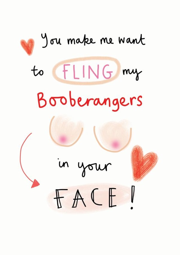 fling face Valentines Day Card 45363 created by Lindsay loves to draw