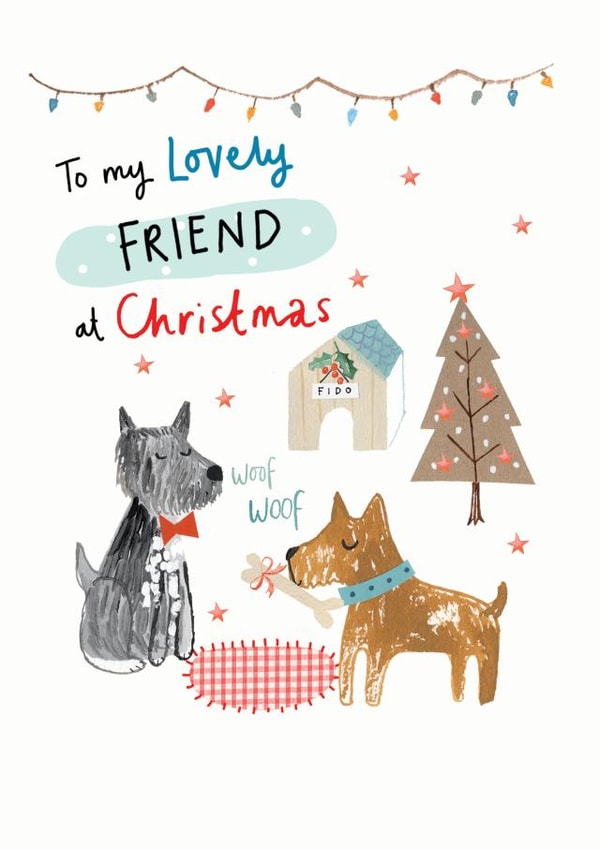 Animals Female Christmas Card 45367 created by Lindsay loves to draw