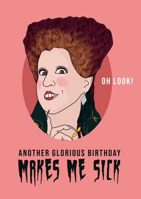Hocus Pocus Birthday Card created by Bonne Nouvelle