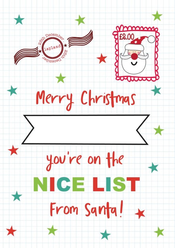 cute illustration Christmas Card 35817 created by TillieMint