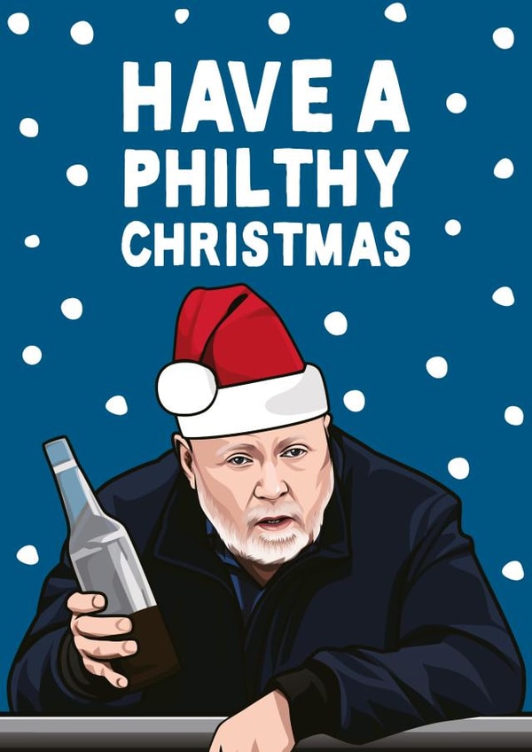 phil mitchell Christmas Card 16178 created by All Things Banter