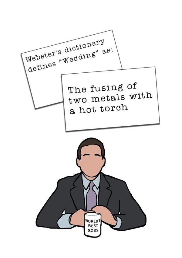 The office - wedding day created by The Court Of Apparel