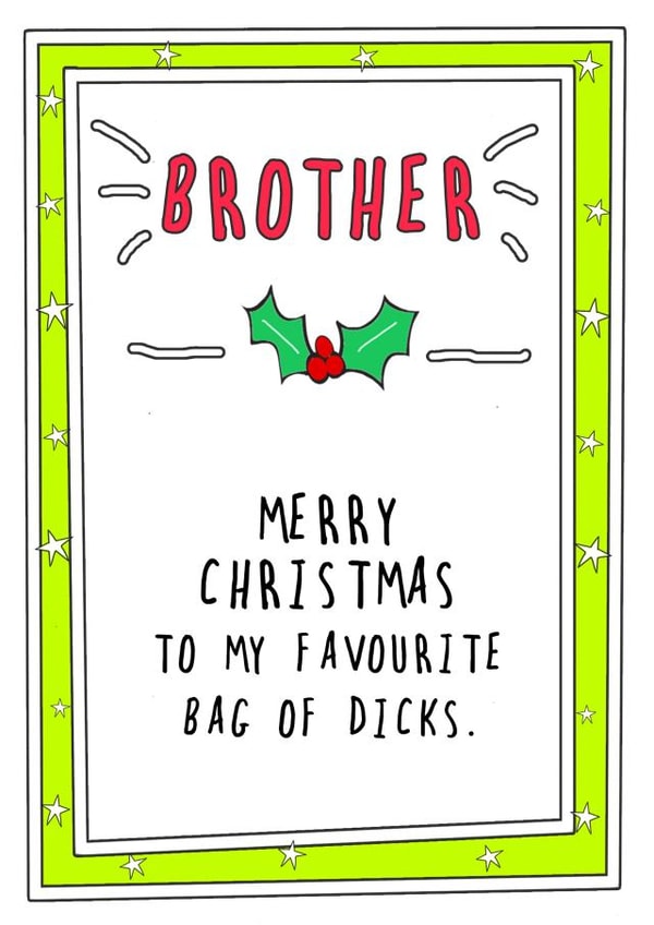 Brother adult Card 29656 created by Go La La!