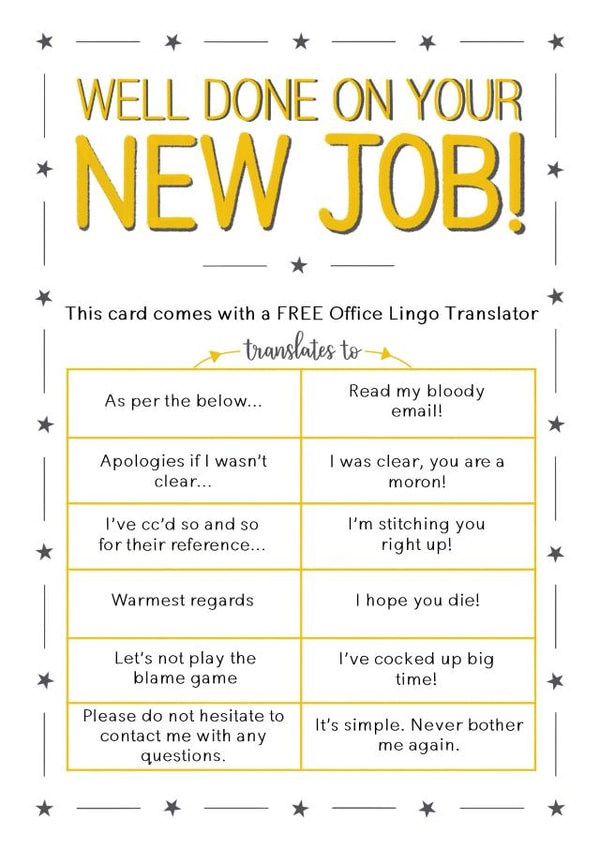 New Job Congratulations Card created by The Merry Giraffe