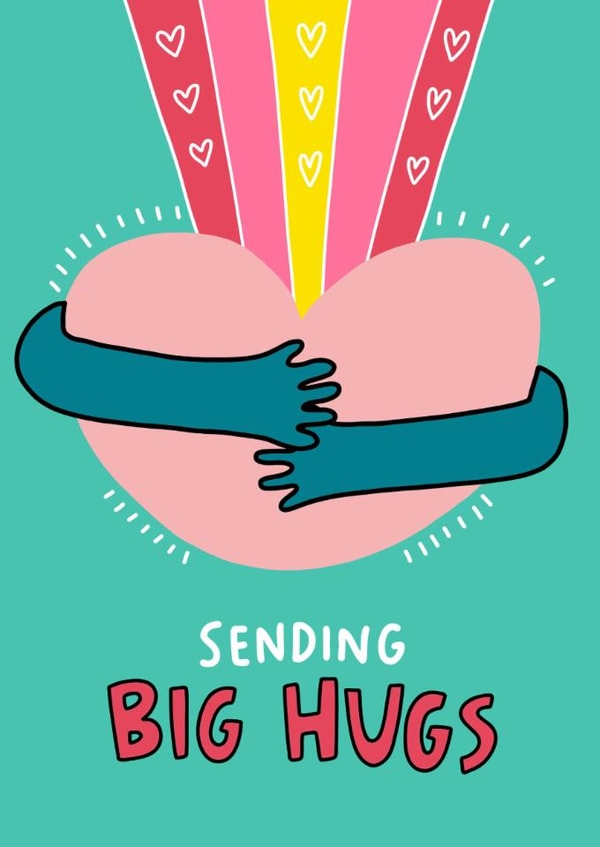 Sending Big Hugs Card created by Angela Chick