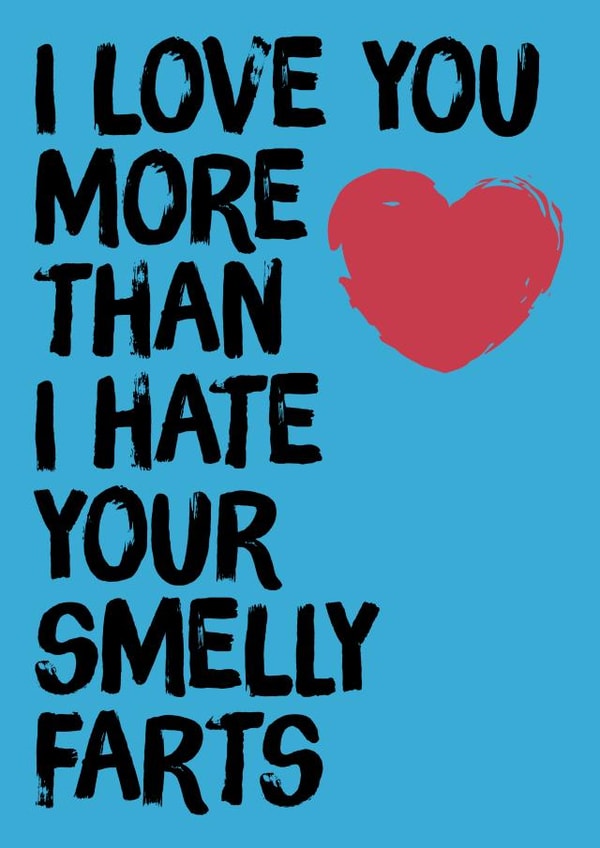 love funny Anniversary Card 18233 created by Prints With Personality