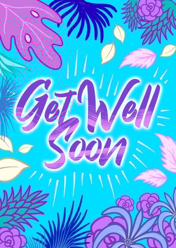 get well Get Well Card 3384 created by olliebrownillustration