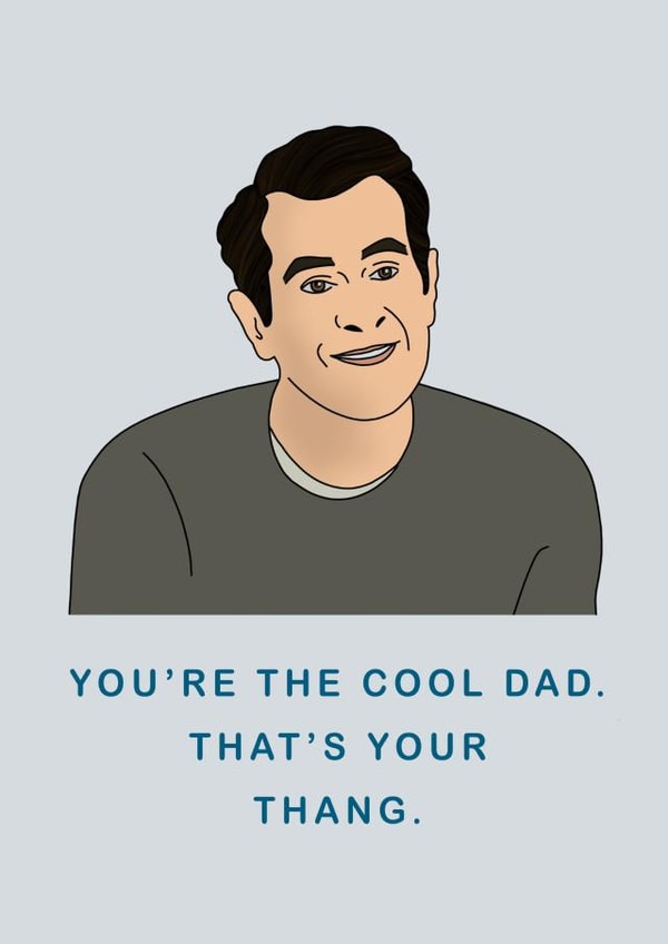 dad funny Birthday Card 16373 created by Goldie & Wilder