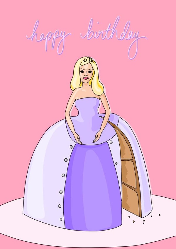 nostalgia cake Birthday Card 18319 created by Constance Dales