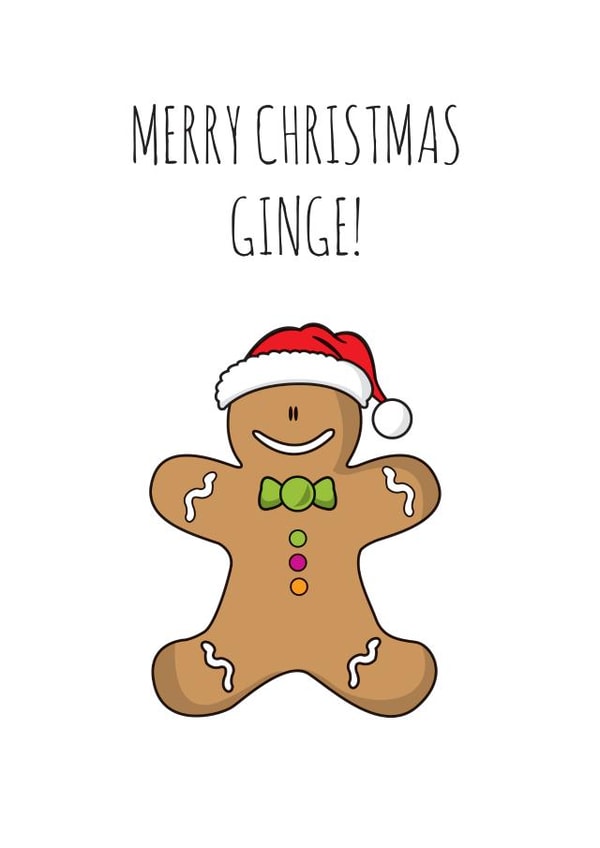 adult cookie Christmas Card 45420 created by Cute N Quirky Creations