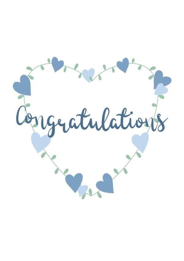 traditional typography Congratulations Card 13909 created by Michelle Youngs