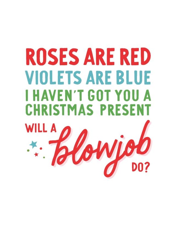 rude husband Christmas Card 9305 created by Percy & Pearl