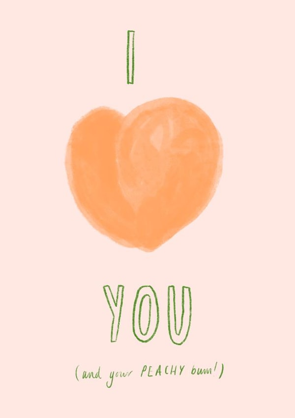 peach bum Anniversary Card 45552 created by Mark McConnell