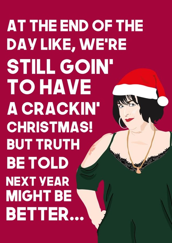 Gavin and Stacey Nessa Christmas Card 15829 created by WillyBee