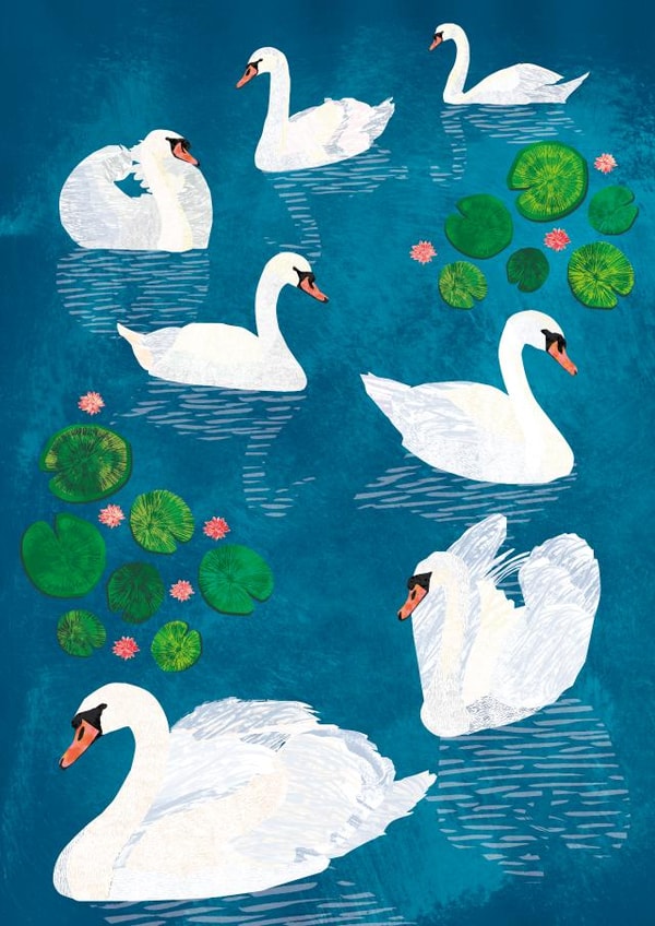 christmas card twelve days of christmas Card 40327 created by Charlie Best