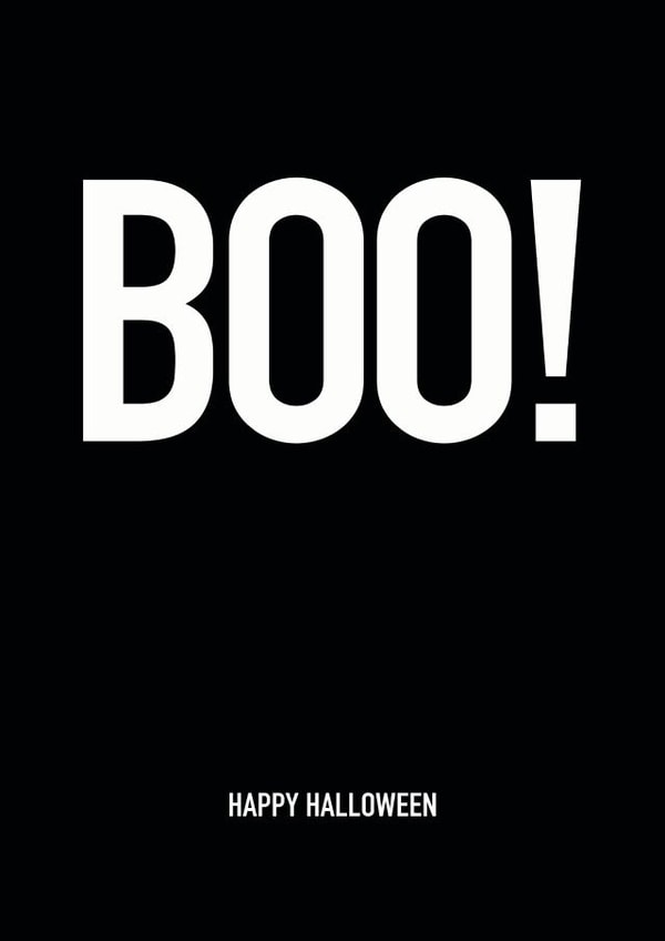 halloween boo Card 10671 created by Studio 9