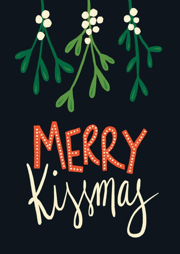 kissmas Love Christmas Card 18572 created by Rock Paper Scissors