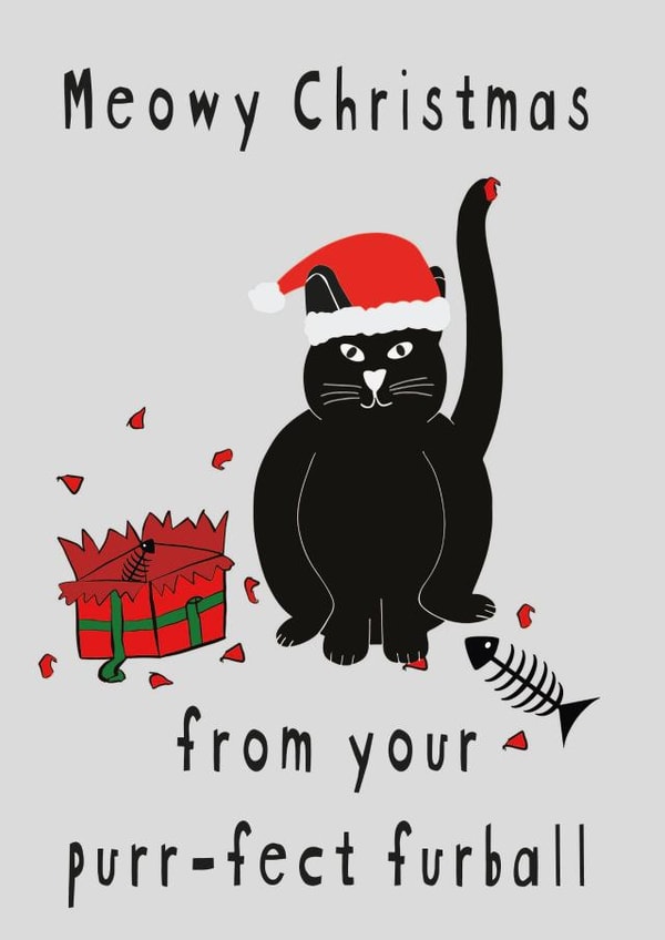 A Meowy Christmas from The Cat! created by Creative Gemz