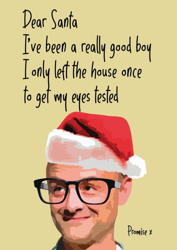 2020 good boy Christmas Card 41771 created by Cris Stewart