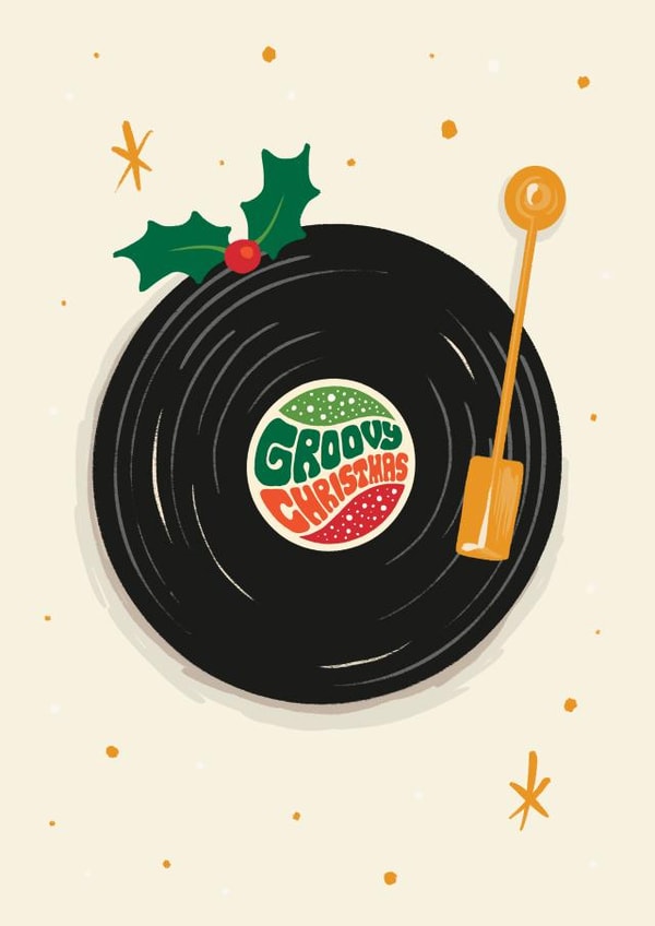 record music Christmas Card 18573 created by Rock Paper Scissors