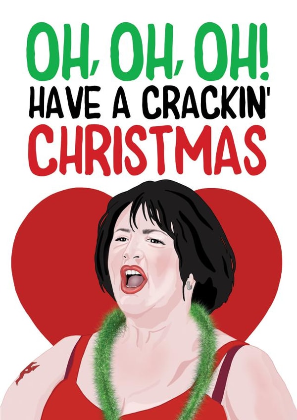 Film/TV/Netflix adult Christmas Card 40674 created by Bubble&Cheek
