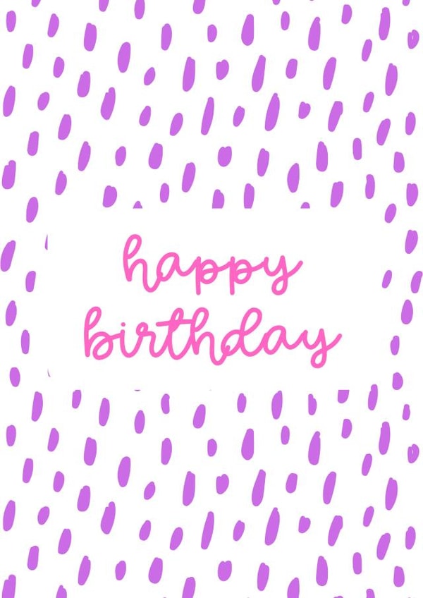 trendy modern Birthday Card 31925 created by Rachey Jay Crafts