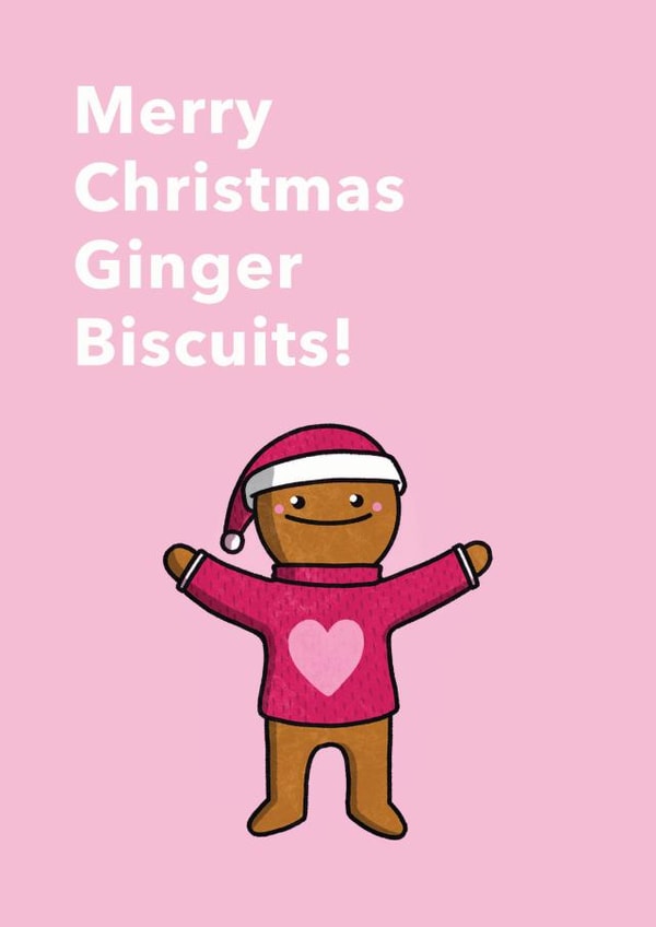 Merry Christmas Happy Holidays Card 31674 created by Bronte Laura Illustration