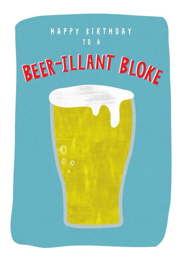 male bloke Birthday Card 16464 created by Jessica Eyre