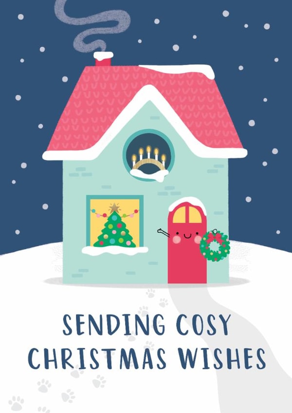 Sending Cosy Christmas Wishes created by Design By Day