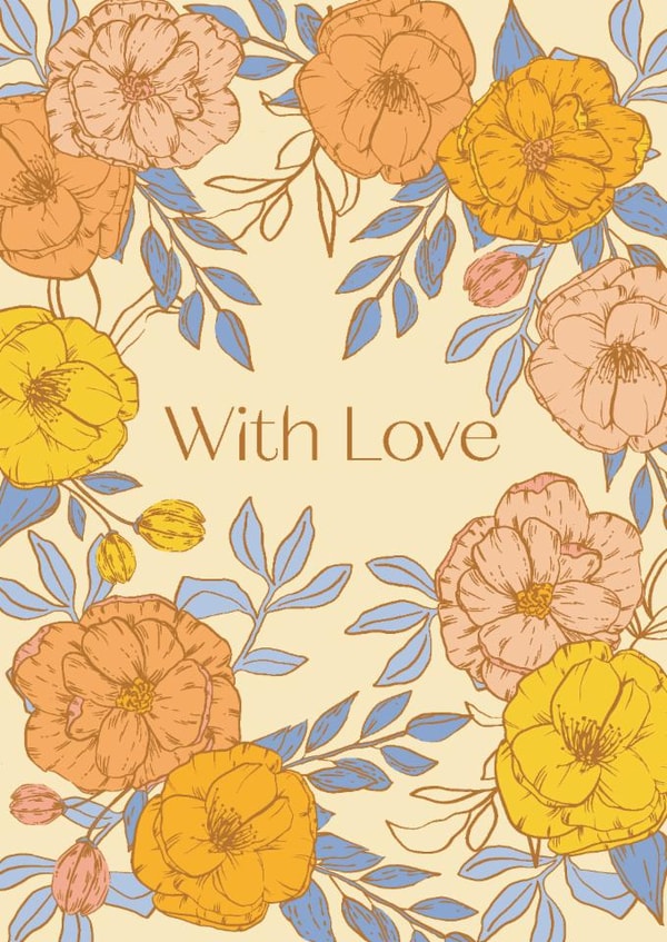 floral with love created by Sazerelli Designs