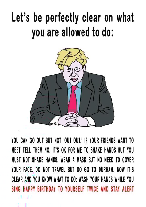 boris cv2020 Birthday Card 45742 created by Crafty Birdie Designs