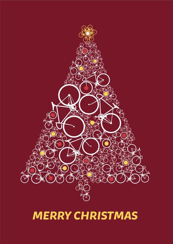 merryxmas happy christmas Card 33928 created by The Sunday Cyclist