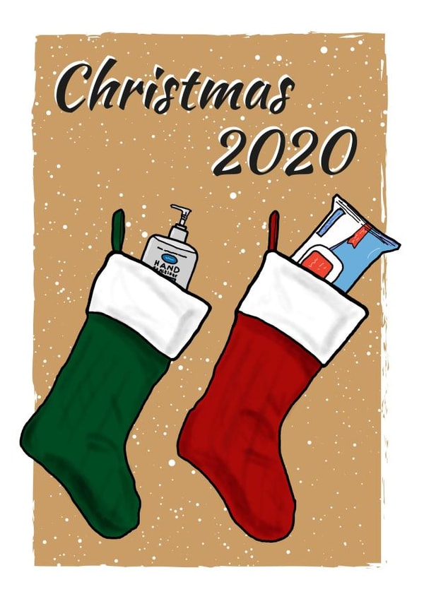 stockings christmas Christmas Card 42389 created by TwelveOhTwo