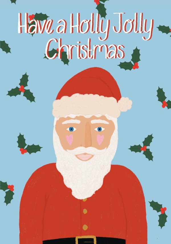 adult holly Christmas Card 45504 created by Designs by Ellie May