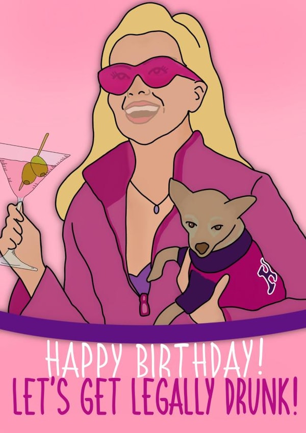 Legally Drunk Card created by Esther the Sketcher