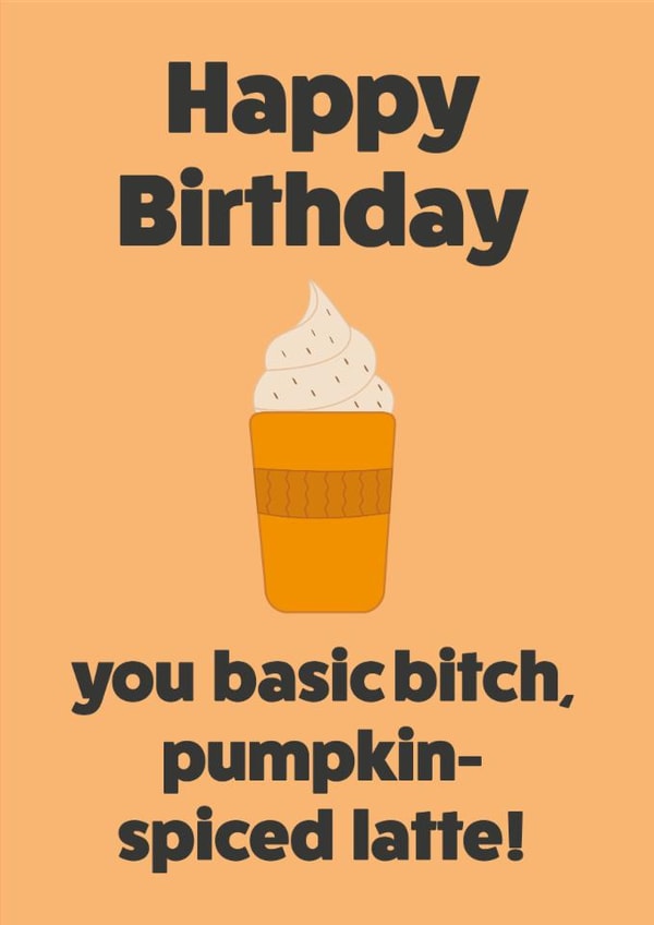 halloween latte Card 19267 created by EZK Designs