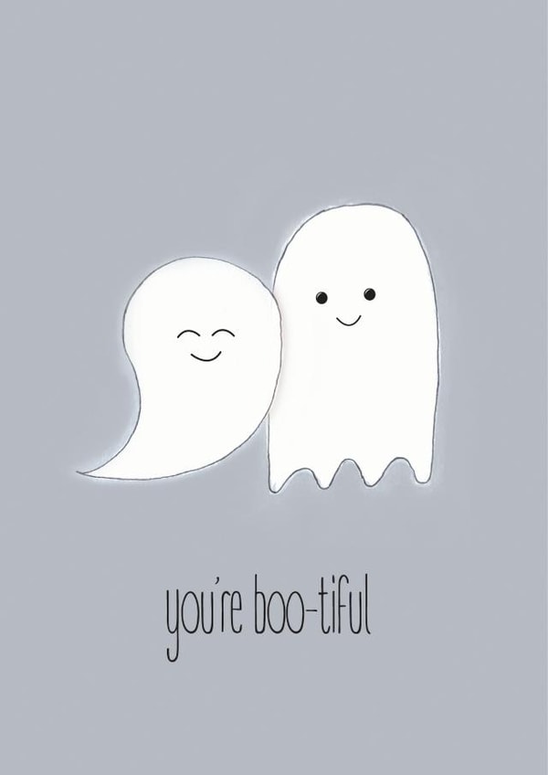boo ghosts Love & Friendship Card 20674 created by oh my golly gosh