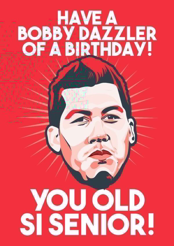 liverpool football Christmas Card 7622 created by Proper Gander Design