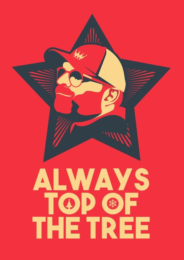 liverpool always Christmas Card 29747 created by Proper Gander Design