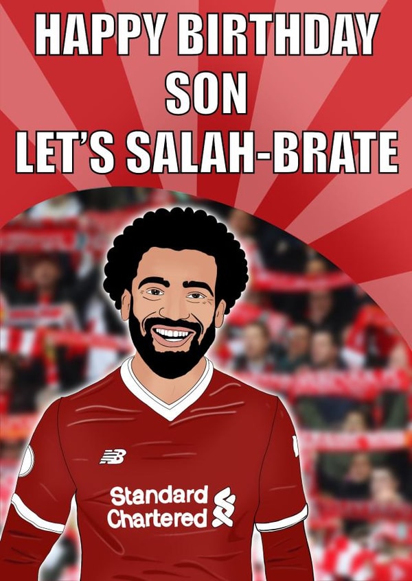 Happy birthday son let’s salah-brate created by Pawwmarkss