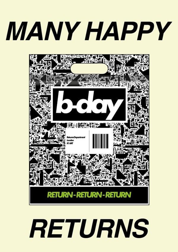 asos online shopping Birthday Card 19615 created by Sam I Am