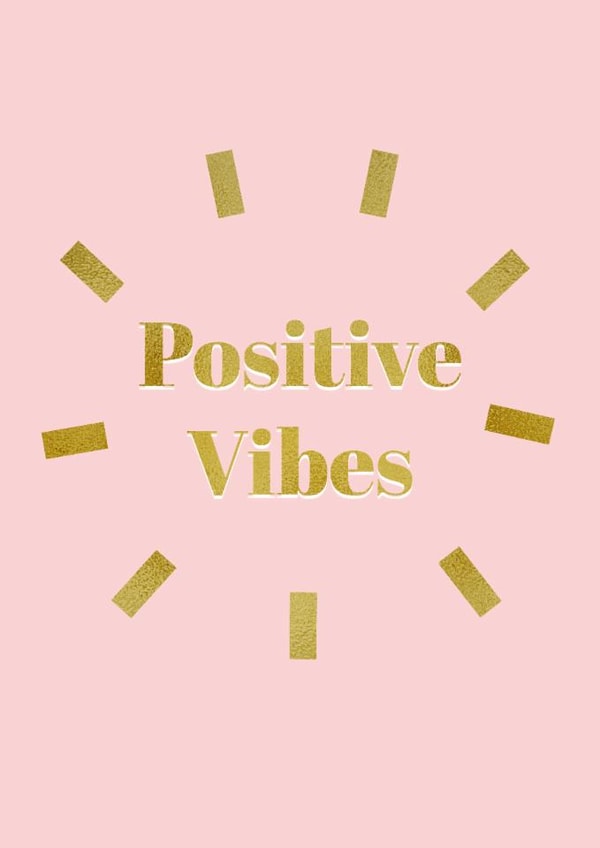 POSITIVE VIBES created by by @audrey_dsts
