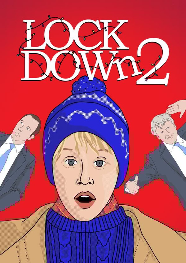 Lockdown 2 Movie Poster Card created by Embers and Ink