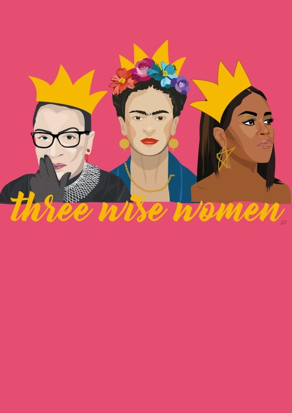 three wise Christmas Card 20780 created by Laura Niles Design