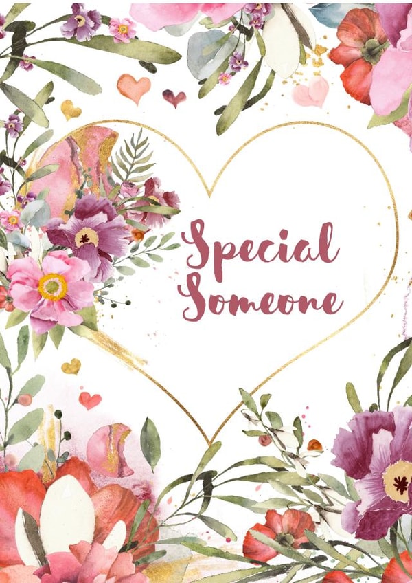 heart watercolour Card 45877 created by Alex White